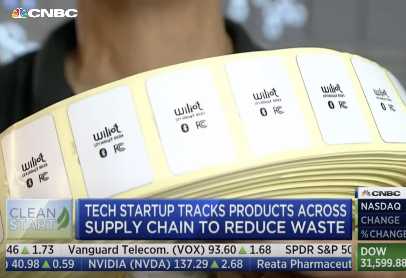 Wiliot Featured on CNBC